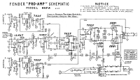 Fender Pro-6G5A - Schematic 